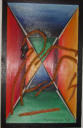 „Herbst“, Ölgemälde auf Holz, ca. 32 X 53 cm, 1981